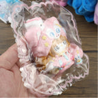 Letssquishy Kawaii Kuromi-Style Girl Taba Squishy — Pink Gothic Lolita Character Toy — Handmade "Soft Butter" Texture Sensory Stress Relief Fidget