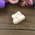 Letssquishy Taba Squishy：米ネズミが卵を食べる - 手作りシリコンデザートフィジェットトイ