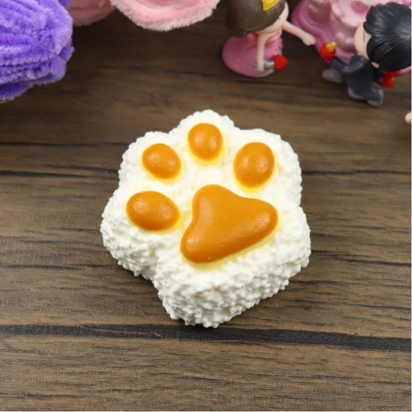 Letssquishy Taba Squishy: キティブレッドキャットクロー – 手作りシリコンスクイーズフィジェットトイ