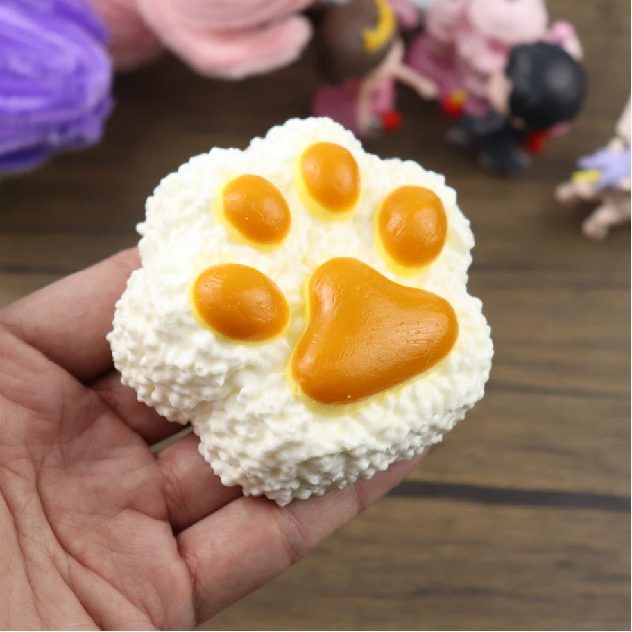 Letssquishy Taba Squishy: キティブレッドキャットクロー – 手作りシリコンスクイーズフィジェットトイ