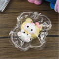Letssquishy Hello Kitty Tiger Suit Taba Squishy — Kawaii Anime Character Silicone Toy — Soft Butter Texture Handmade Stress Relief Fidget