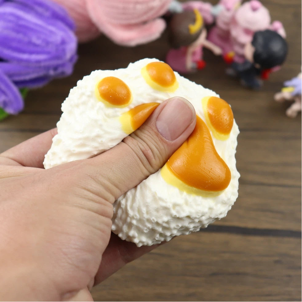 Letssquishy Taba Squishy: キティブレッドキャットクロー – 手作りシリコンスクイーズフィジェットトイ