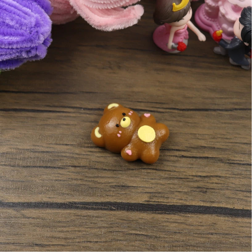 Letssquishy Taba Squishy: 小さな茶色のクマ – 手作りシリコンスクイーズフィジェットトイ