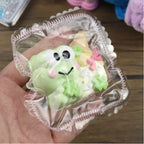 Letssquishy Kawaii Keroppi-Style Cake Taba Squishy — Funny Anime Frog Dessert Toy — Handmade "Marshmallow" Texture Sensory Stress Relief Fidget