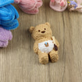 Letssquishy Taba Squishy：ハチミツを食べる小さな茶色のクマの白いパンツ - 手作りシリコンデザートフィジェットトイ