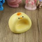 Letssquishy Taba Squishy: Sleep Cute Chick on Sofa – Handmade Silicone Squishy Fidget Toy