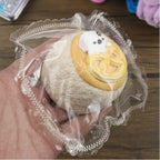 Letssquishy Grumpy Character Pretzel Bun Taba Squishy — Realistic Bakery Dessert Silicone Toy — Handmade "Soft Butter" Texture Stress Relief Fidget