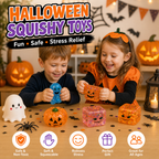 5 PCS Halloween Squishy Fun Box Sensory Toys