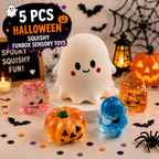 5 PCS Halloween Squishy Fun Box Sensory Toys