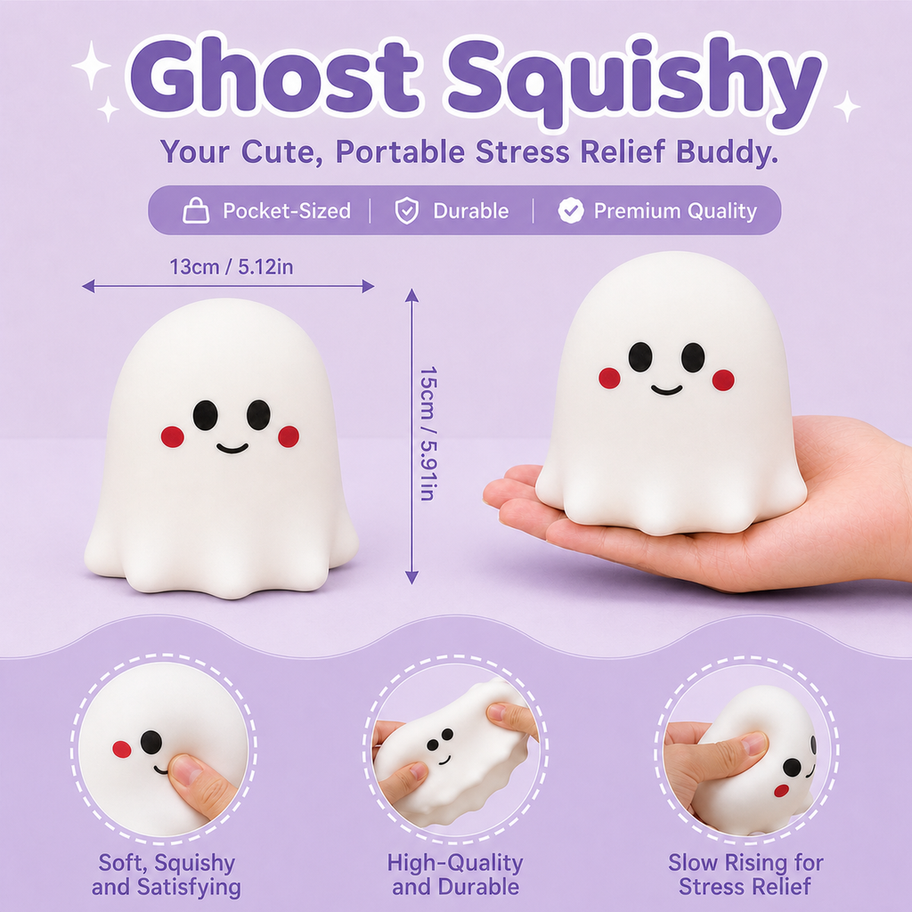5 PCS Halloween Squishy Fun Box Sensory Toys
