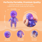 LETSSQUISHY 9 PCS Squishy Fun Box Sensory Toys