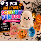 5 PCS Halloween Squishy Fun Box Sensory Toys