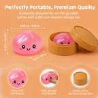 LETSSQUISHY 9 PCS Squishy Fun Box Sensory Toys