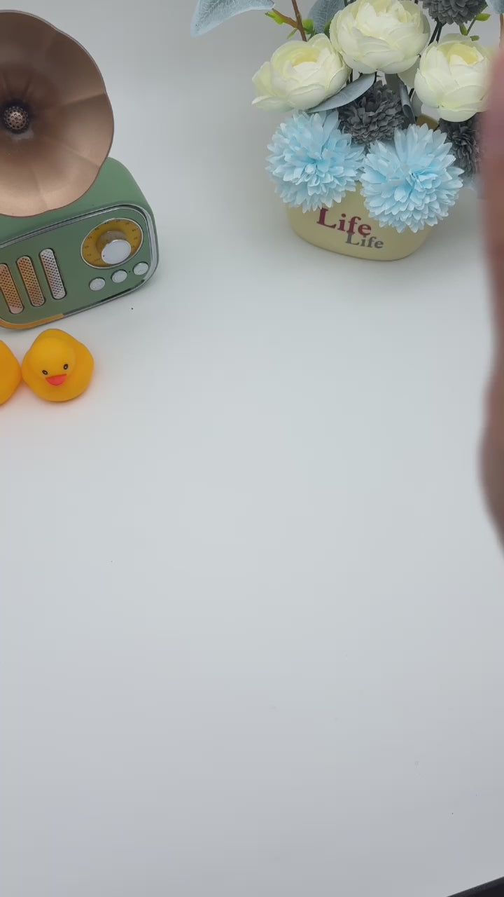 Letssquishy Tabaスクイーズ：ピンクの鼻水パウダーピッグ - 手作りシリコンデザートフィジェットトイ